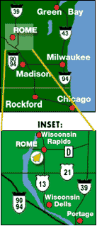 Wisconsin Map